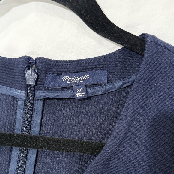 Madewell Navy Sleeveless Mini Dress - Picture 2 of 3